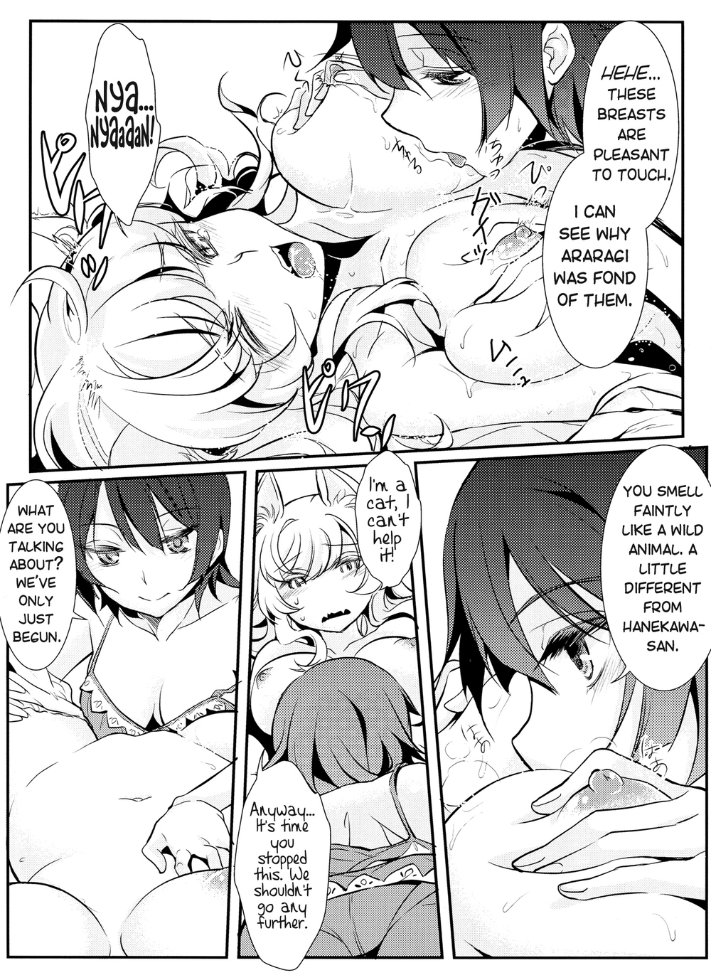 Hentai Manga Comic-Feline Fun-Read-8